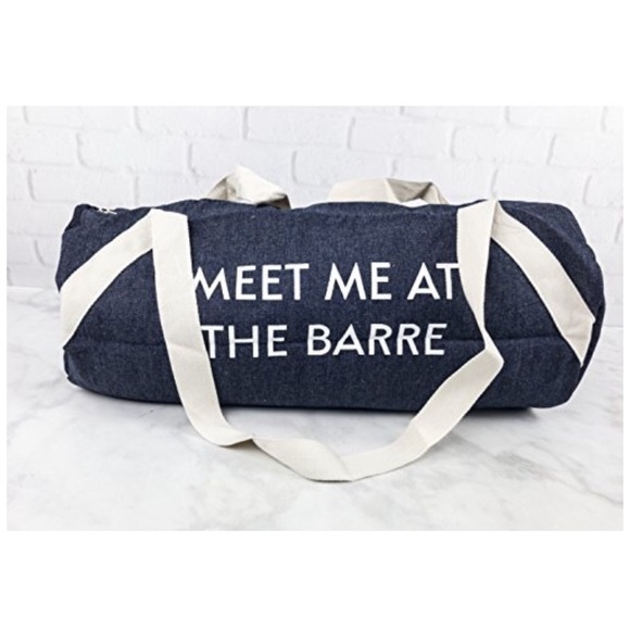 Meet Me At The Barre Denim Bag - Picture 1 of 5